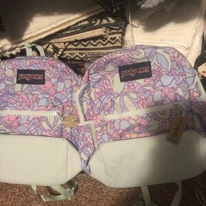 Jansport Lavender and Mint Backpack